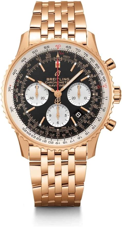 breitling chronomat b01 rose gold|breitling navitimer rose gold.